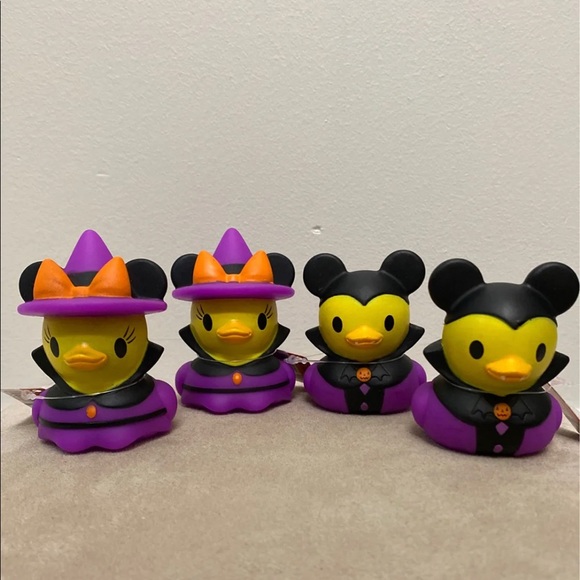 Target Bath Set Of 4 Target Halloween Disney Rubber Ducks Poshmark